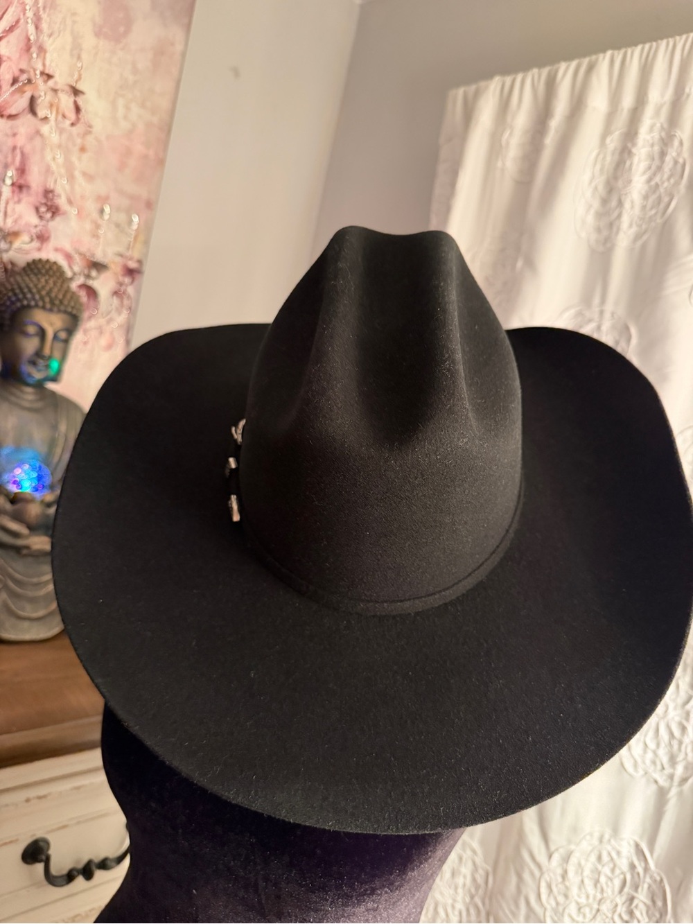 Cody James 3X Wool Felt Cowboy Hat Black Size 7 1/8